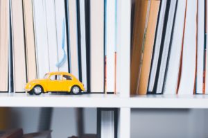 Toy Car on bookshelf What is an RFP