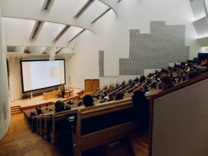 college university lecture hall